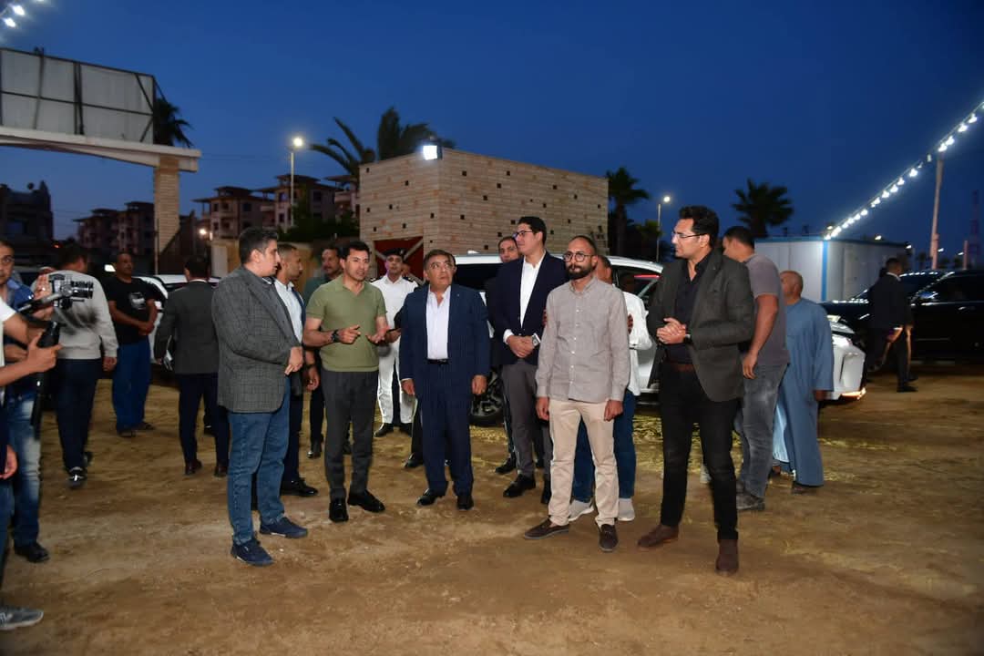 افتتاح المرحلة الأولى لنادى المنصورة الجديد ومعسكر جمصه