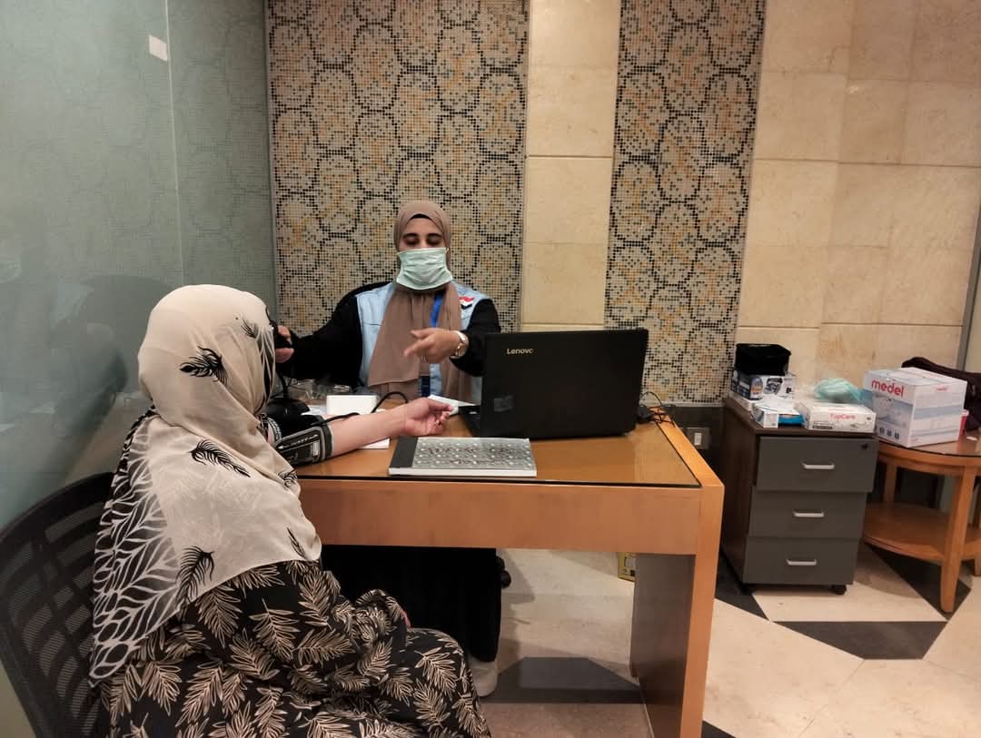 الصحة": عيادات البعثة الطبية تستقبل 2785 من الحجاج المصريين