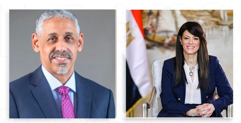 المشاط تهنىء الرئيس الجديد لمجموعة البنك الأفريقى للتنمية