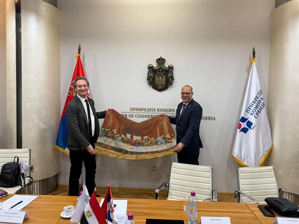 جبران: جاهزون لتوفير الكوادر المصرية المُدربة لسوق العمل الصربى
