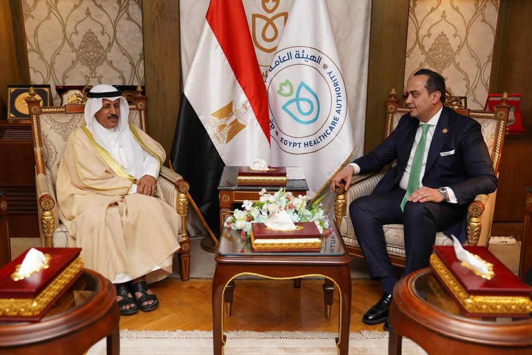 السبكى يبحث مع رئيس الإتحاد العربى لإدارة الطوارئ والأزمات التعاون المشترك