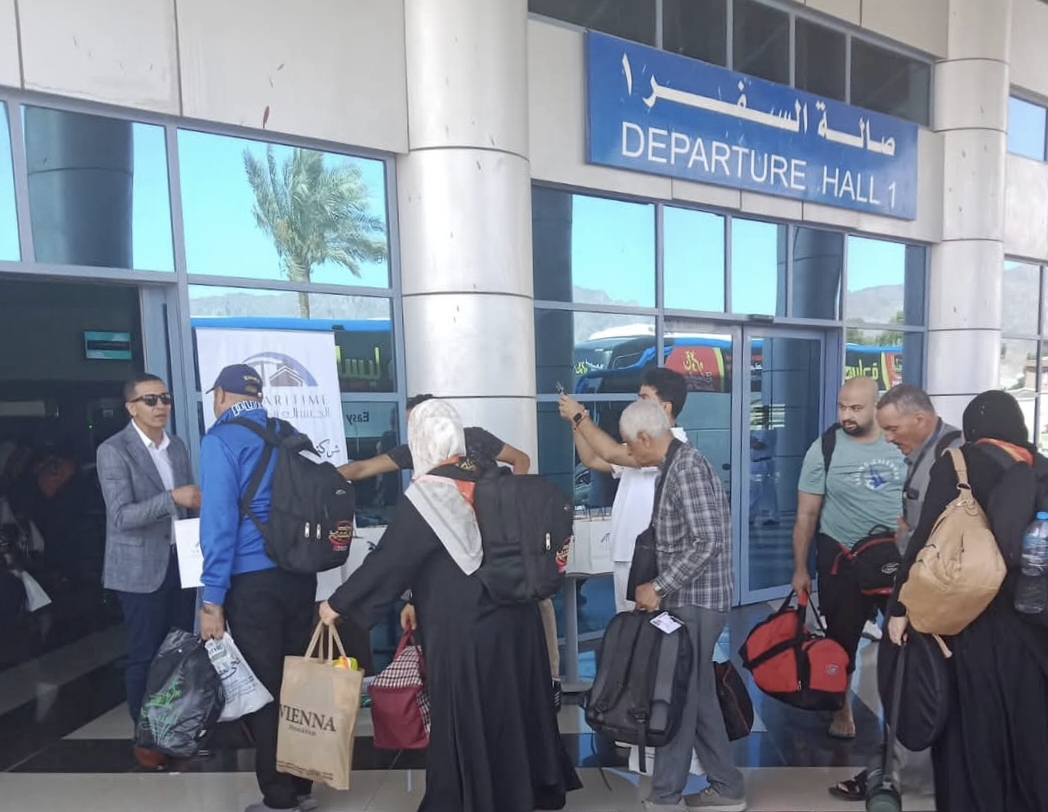انطلاق أولى أفواج الحج البرى من ميناء نويبع