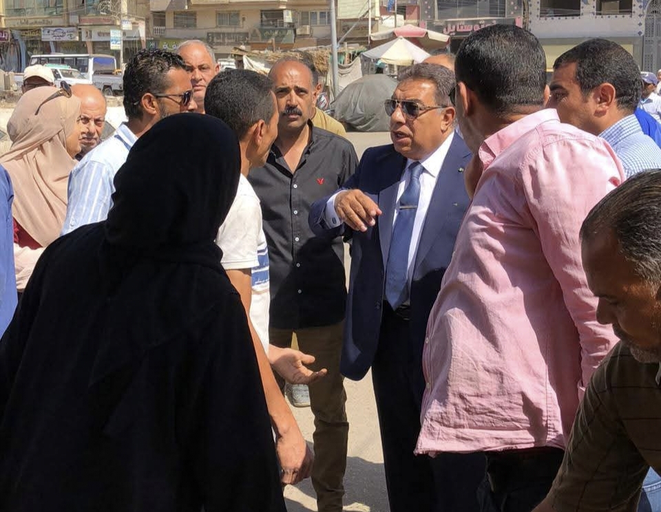 محافظ الدقهلية يتفقد أحياء وشوارع طلخا ..ويوجه برفع الإشغالات