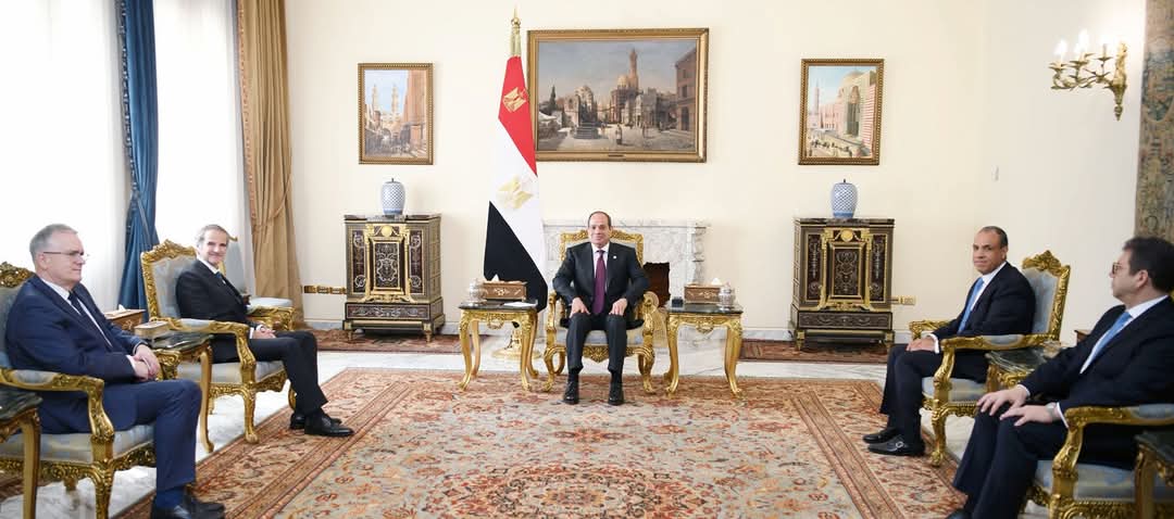الرئيس يثمن دور الوكالة الدولية للطاقة الذرية فى في تعزيز السلم والأمن