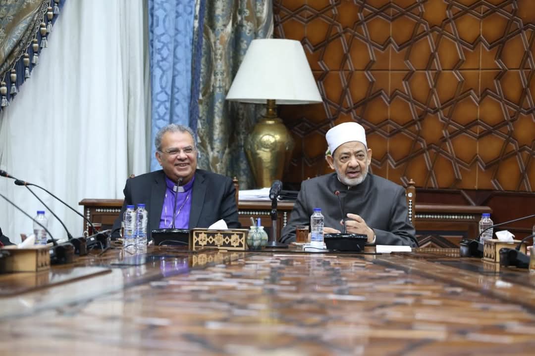 شيخ الأزهر يستقبل رئيس الطائفة الإنجيليَّة