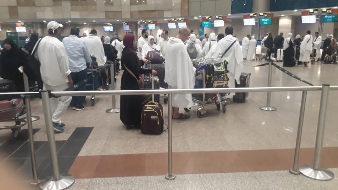 وصول جميع حجاج السياحة المصريين إلى الأراضى المقدسة