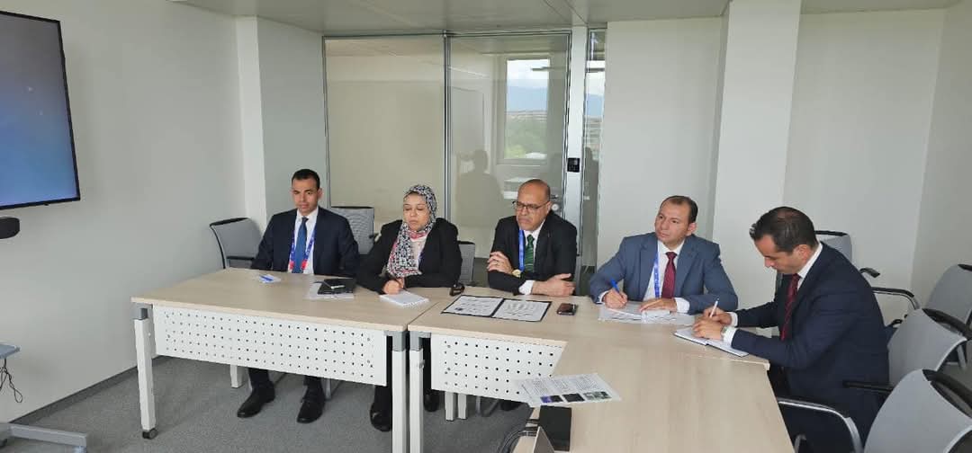 جبران يلتقى مديرة مكتب الأنشطة العمالية لمنظمة العمل الدولية بجنيف