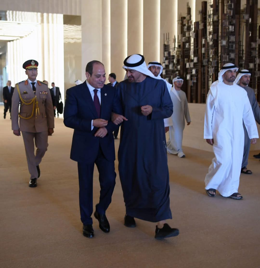 الرئيس يبحث مع الشيخ محمد بن زايد العلاقات الثنائية والأوضاع الإقليمية