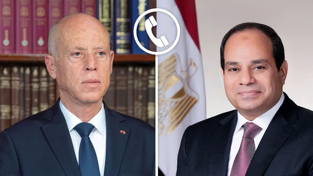 الرئيس التونسى يهنئ الرئيس السيسى بعيد الأضحى المبارك