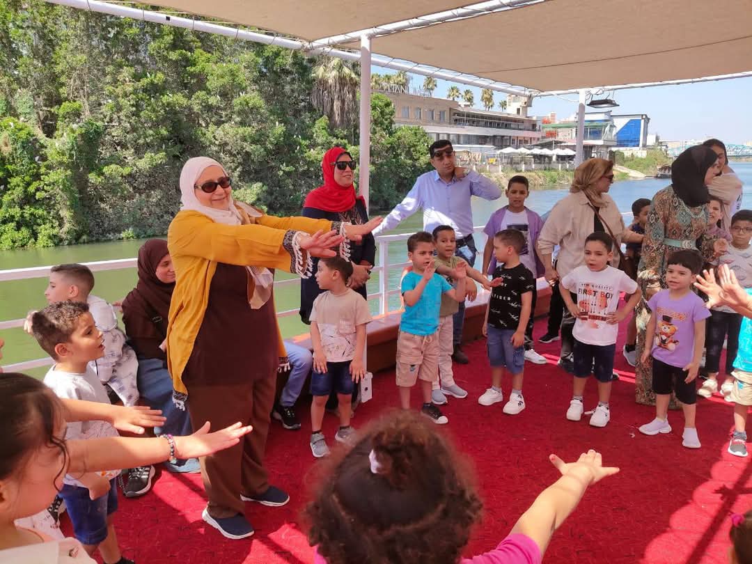رحلة نيلية لأيتام دار المساعى بالدقهلية