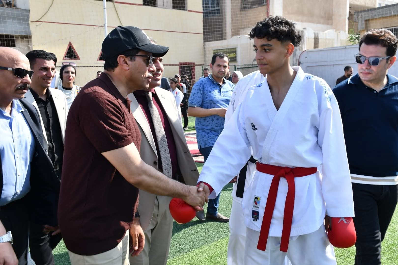 وزير الشباب يتفقد الطرح الاستثمارى ومشروع الموهبة والبطل الأوليمبى بمركز شباب فارسكور