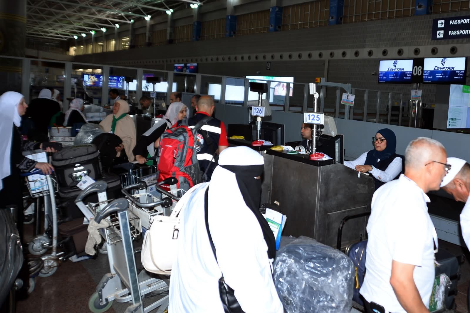 غدًا ..21 رحلة جوية لعودة حجاج بيت الله الحرام