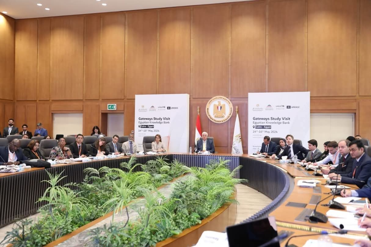 عاشور: بنك المعرفة المصرى ..منصة إقليمية رائدة