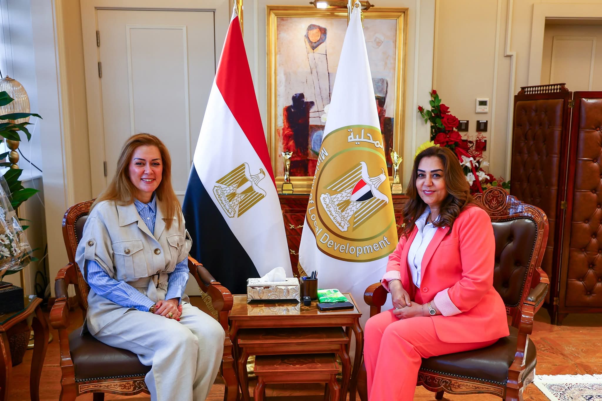 وزيرة التنمية المحلية تشيد بجهود الأكاديمية الوطنية فى تدريب وتأهيل الكوادر البشرية