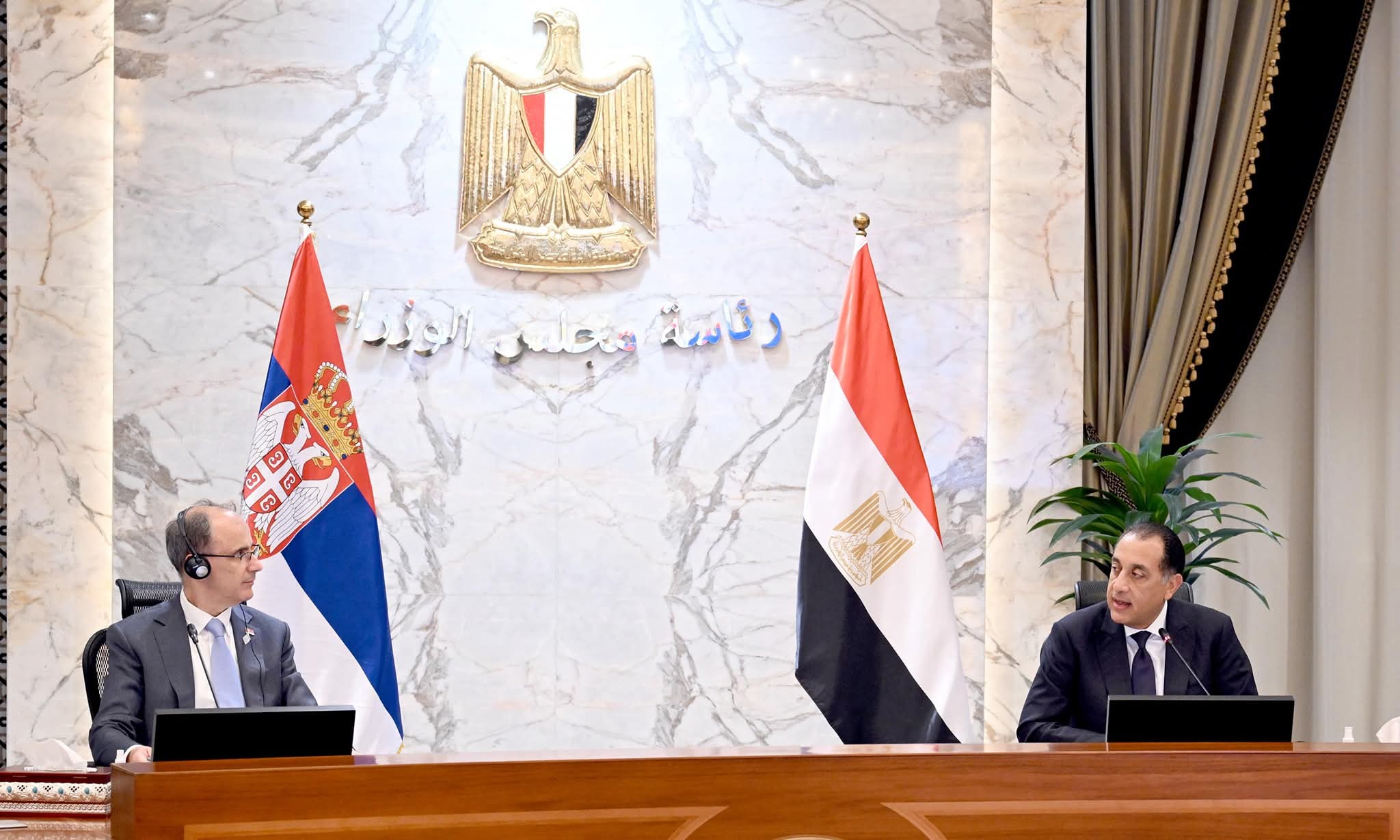 رئيس الوزراء الصربى: مستعدون لتعزيز التعاون مع مصر فى مختلف المجالات