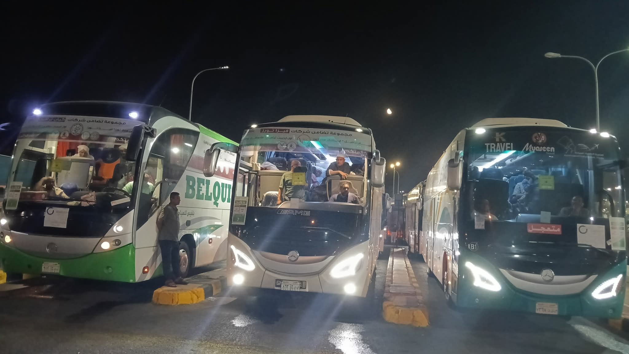 عودة جميع حجاج السياحة البري بسلام إلى أرض الوطن