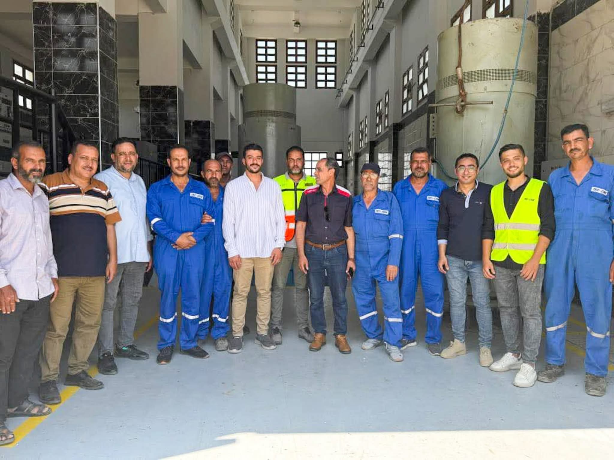 وزير الرى يتابع إجراءات الاستلام النهائى لمحطة جنوب بورسعيد الجديدة