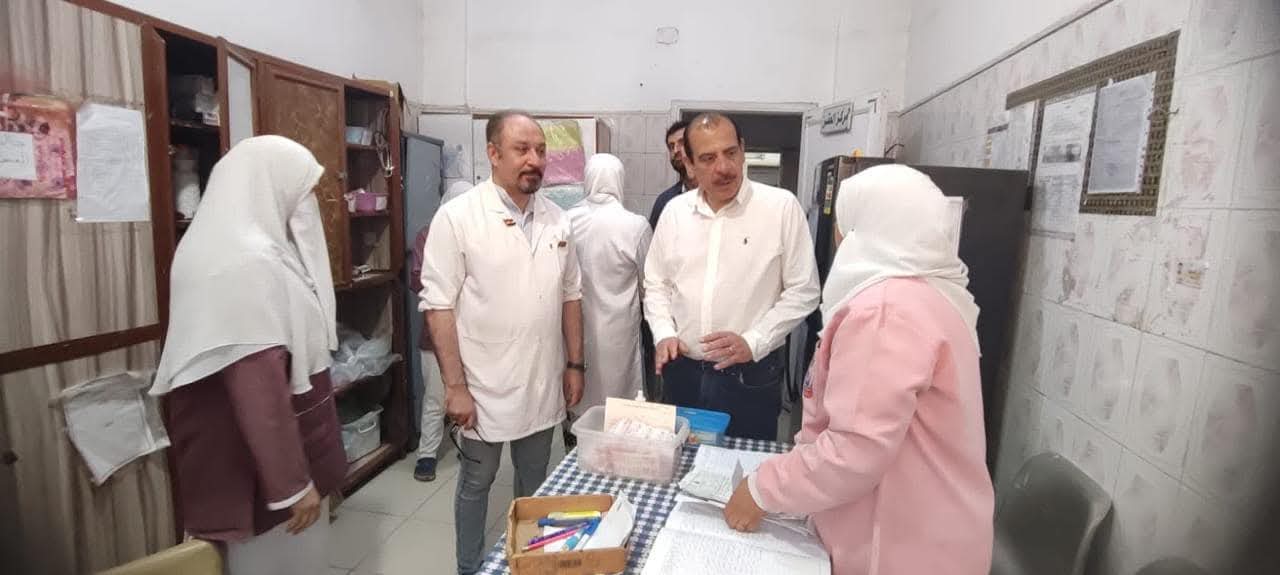 نائب وزير الصحة يتفقد منشآت صحية بالدقهلية