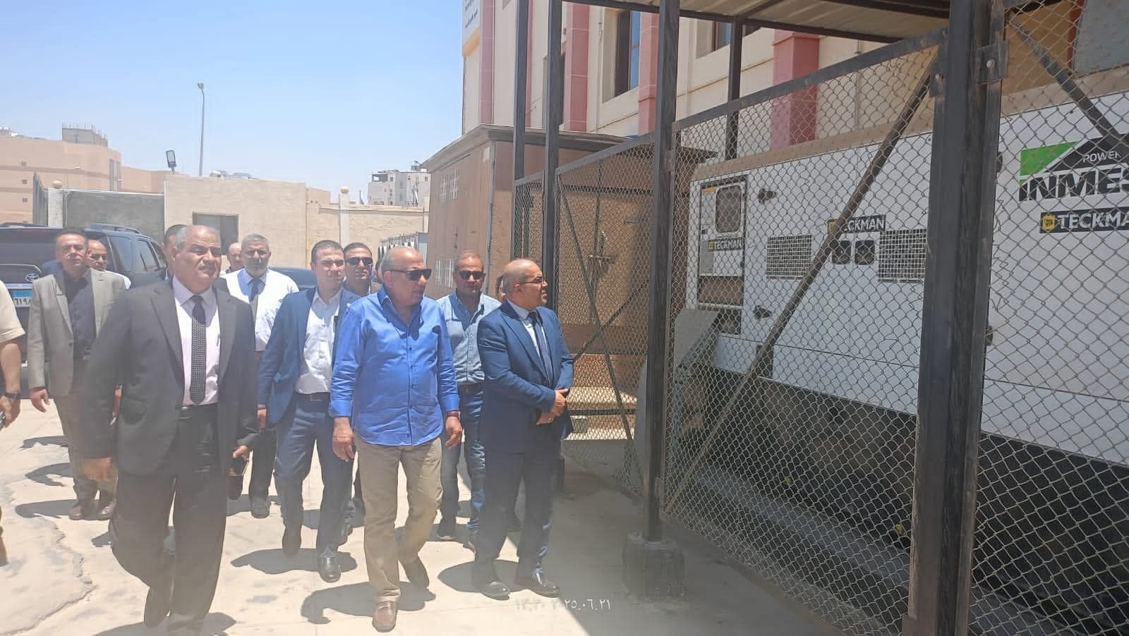 وزير الكهرباء يتفقد محطة محولات الهضبة 2 ومجمع المخزون الاستراتيجي للكابلات بهضبة الأهرامات