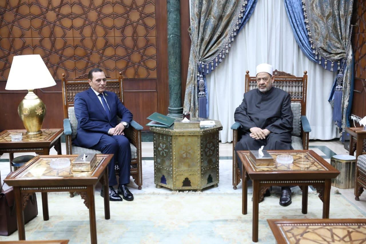 شيخ الأزهر والبابا تواضروس الثاني يستقبلان رئيس شركة تنمية الريف المصرى الجديد