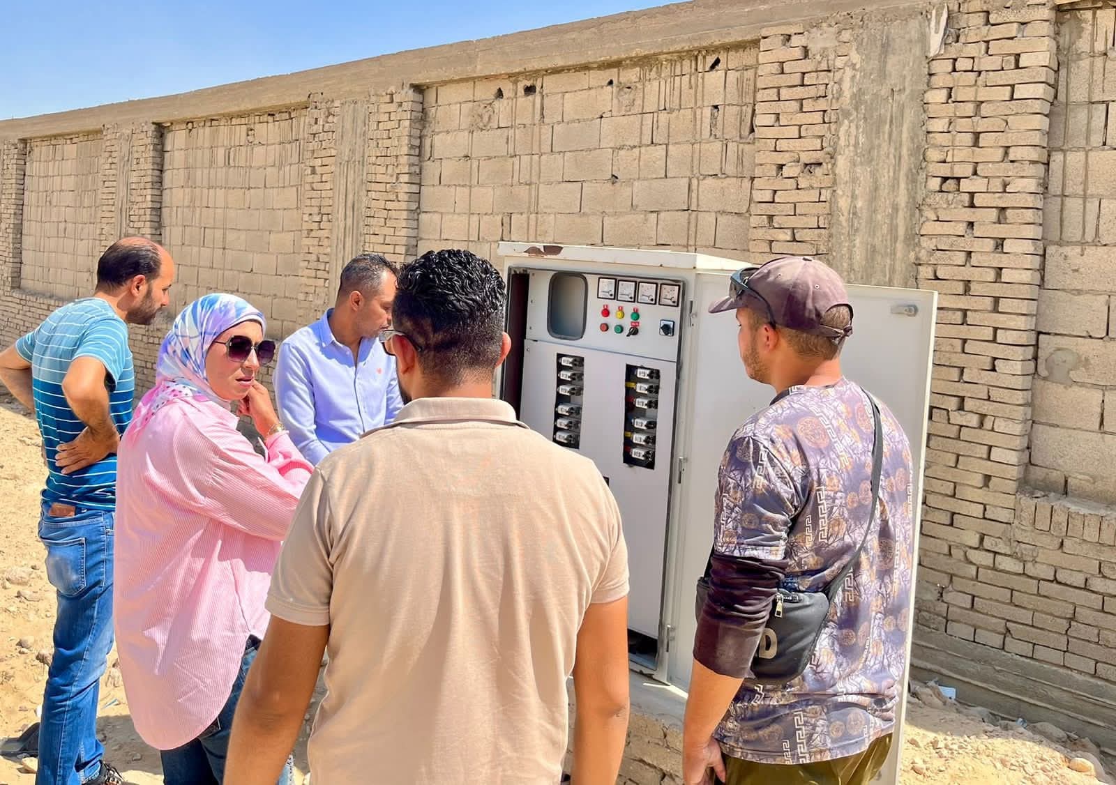 حملات على وصلات المياه الخلسة بدمياط الجديدة والسادات