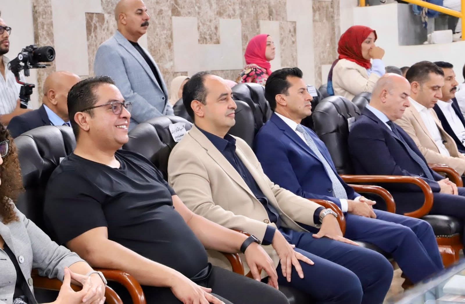 وزير الرياضة يشهد الاحتفال باليوم العالمى لمكافحة تعاطى المخدرات
