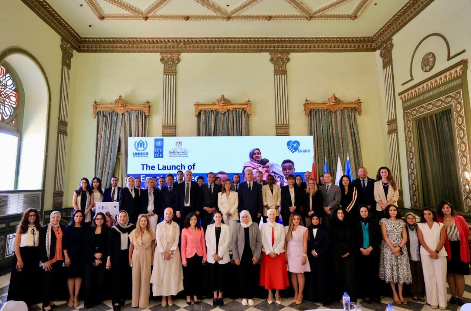 الهلال الأحمر المصري يشارك في إطلاق خطة الاستجابة للاجئين وتعزيز القدرة على الصمود