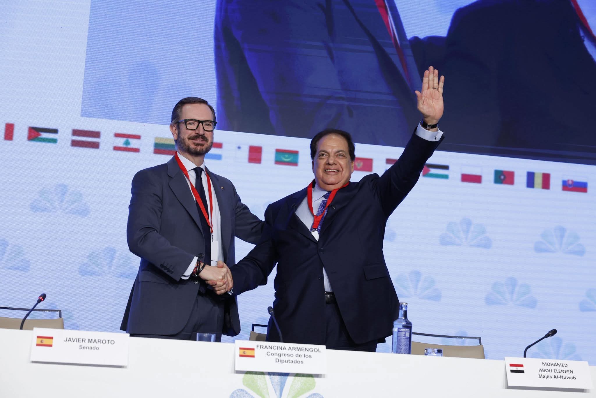 أبو العينين:رئاسة الجمعية البرلمانية للاتحاد من أجل المتوسط تأتى فى ظل ظرف دقيق تمر به المنطقة
