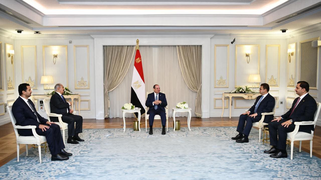 الرئيس..ل "حفتر":استقرار ليبيا ..جزء لا يتجزأ من الأمن القومى المصرى