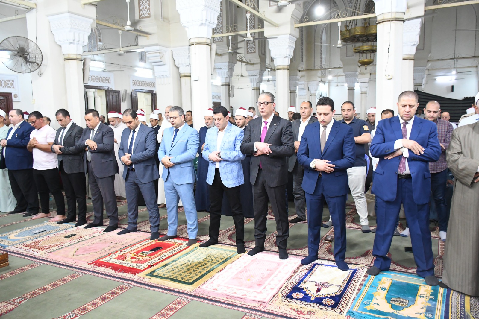 محافظ الفيوم يشهد الاحتفال بالعام الهجري الجديد بمسجد ناصر الكبير