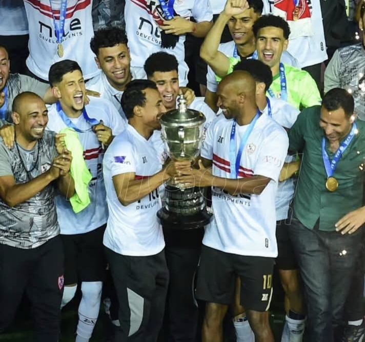 إدارة بيراميدز تهنئ الزمالك بكأس مصر
