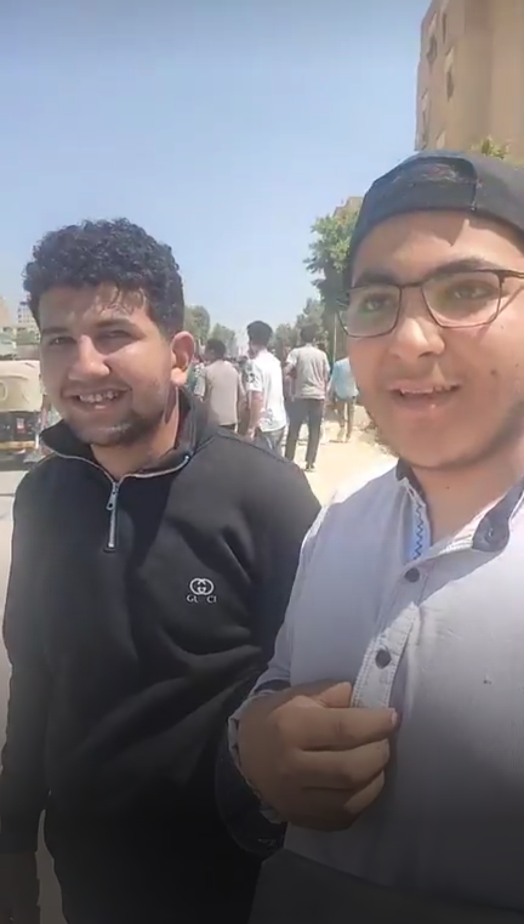 طلاب الثانوية العامة بالفيوم: "امتحان اللغة الأجنبية الثانية سهل.. لكن فيه شوية تركات"
