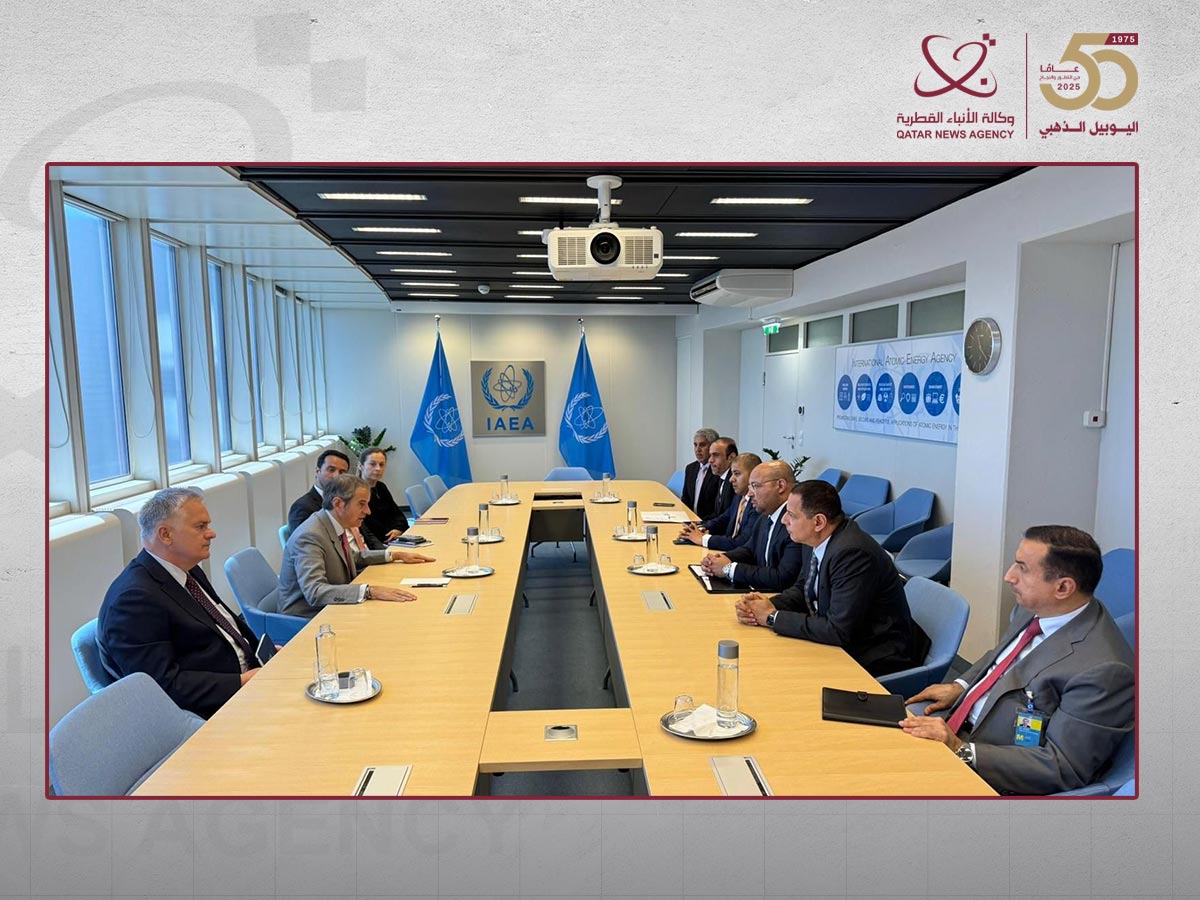 مدير عام وكالة الطاقة الذرية .. يجتمع مع سفراء دول مجلس التعاون