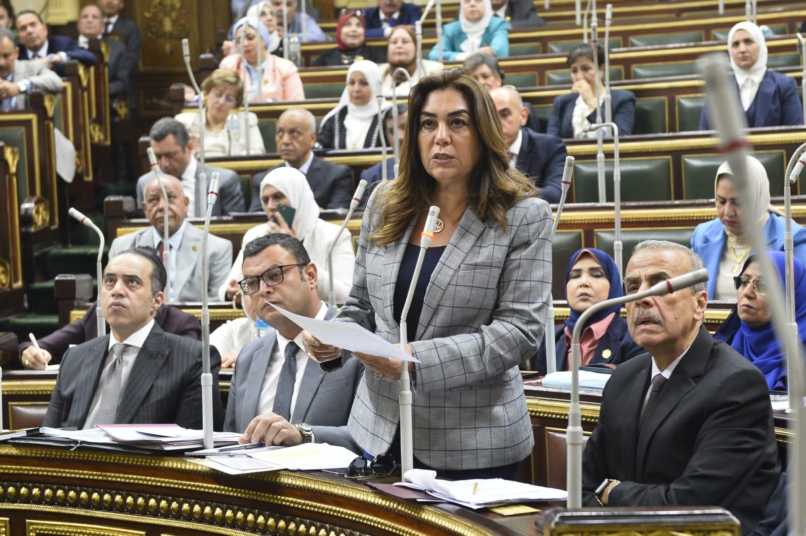 وزيرة التنمية المحلية: حصرنا 61 مليون متر مربع بالمحافظات..لبناء مساكن عليها