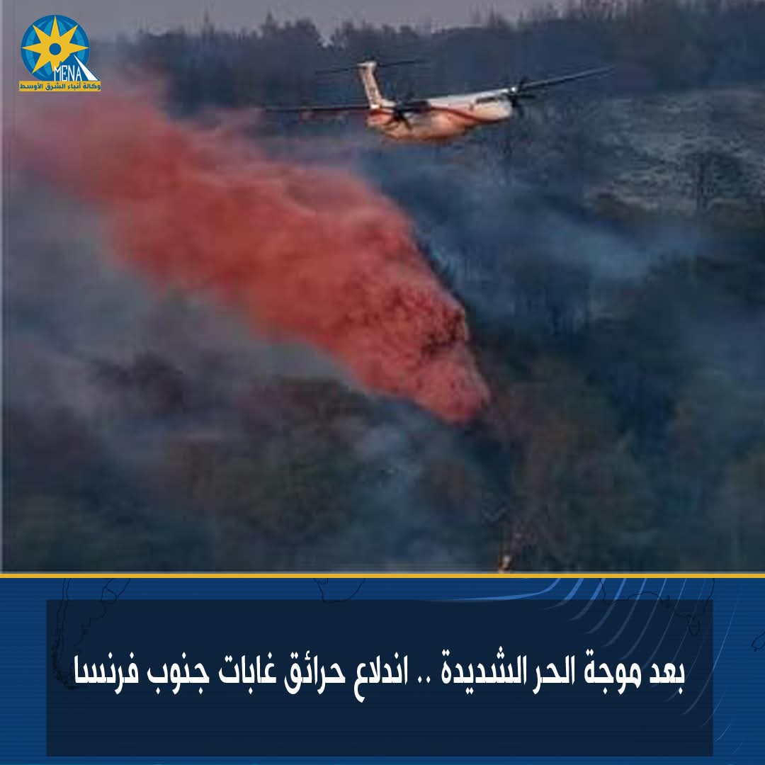 اندلاع حرائق غابات جنوب فرنسا.. نتيجة موجة الحر الشديدة