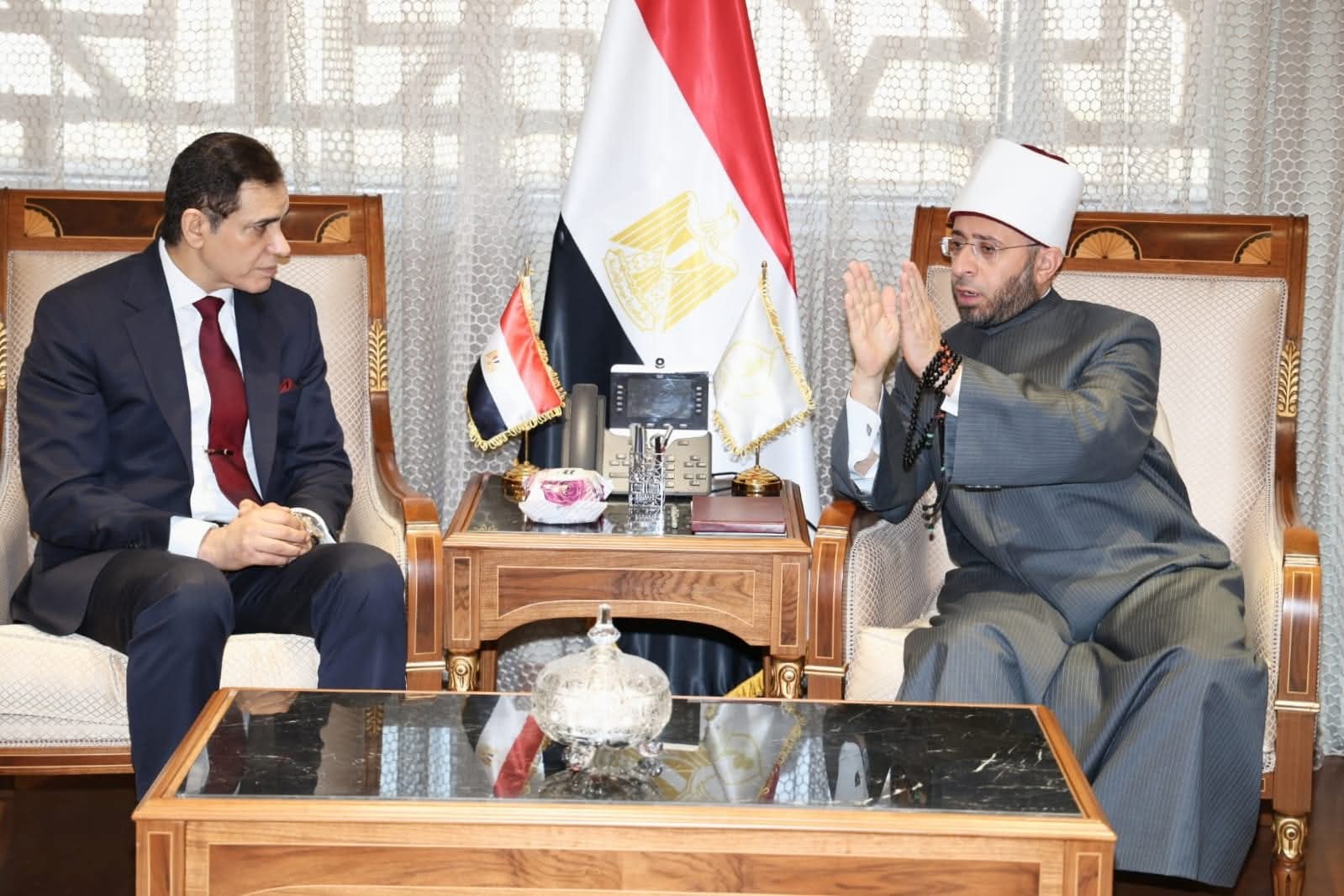 ختام دورة العلاقات العامة والمراسم بوزارة الأوقاف