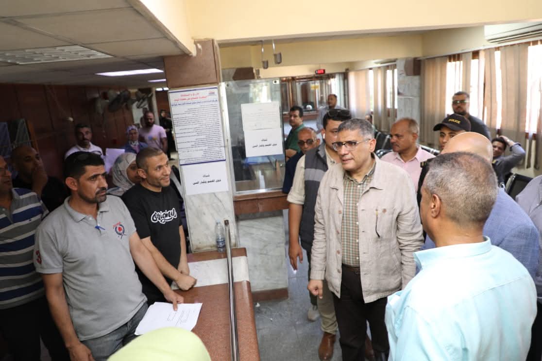 محافظ الجيزة يتفقد مستشفى مبارك المركزى بمنشأة القناطر