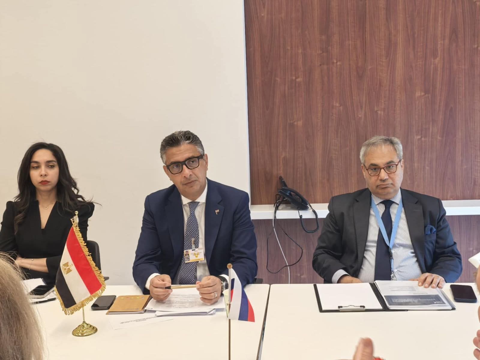 وزير التموين يلتقي رئيسة هيئة الرقابة على حماية حقوق المستهلك