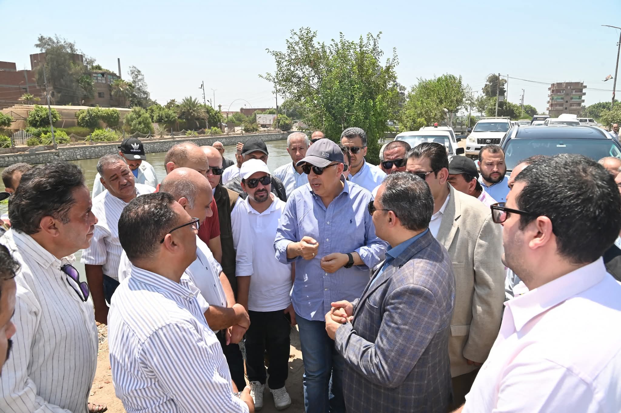 وزير الري يتفقد المنظومة المائية بالشرقية والقليوبية