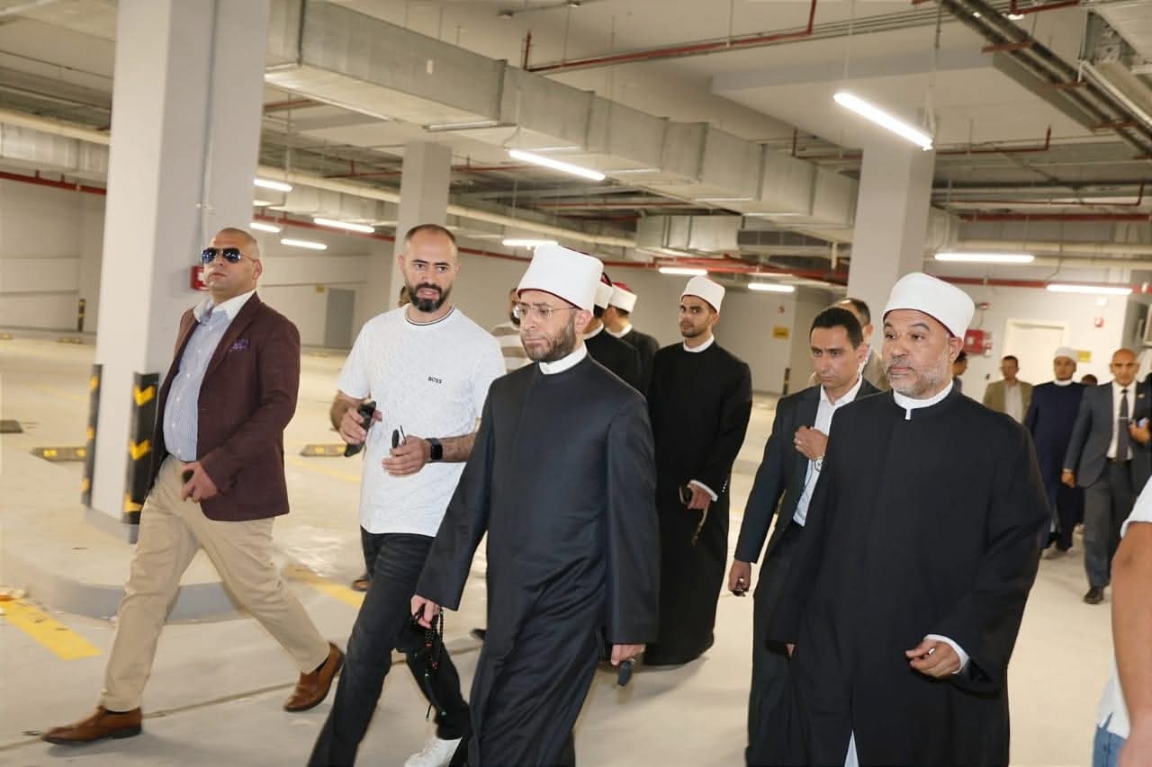 وزير الأوقاف يتفقد مسجد العلي العظيم بالقاهرة