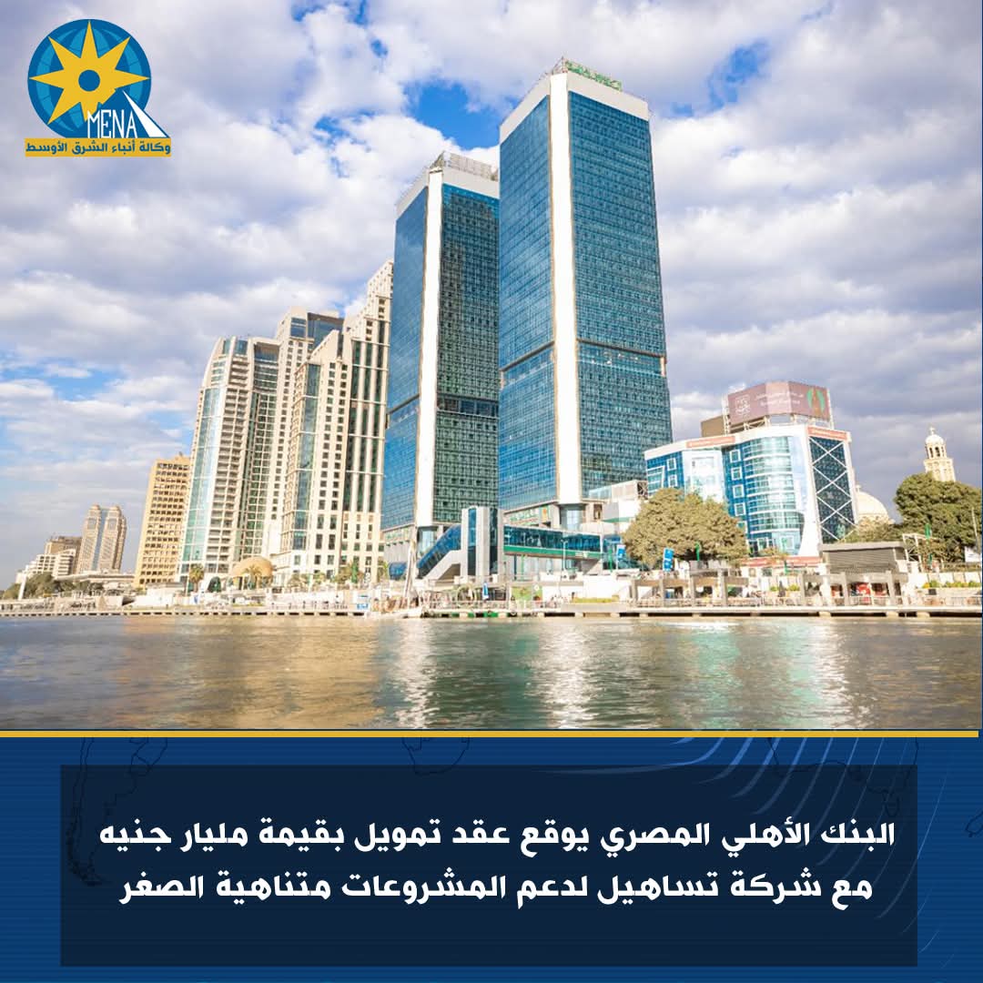 دعم المشروعات متناهية الصغر بين البنك الأهلى المصرى وتساهيل