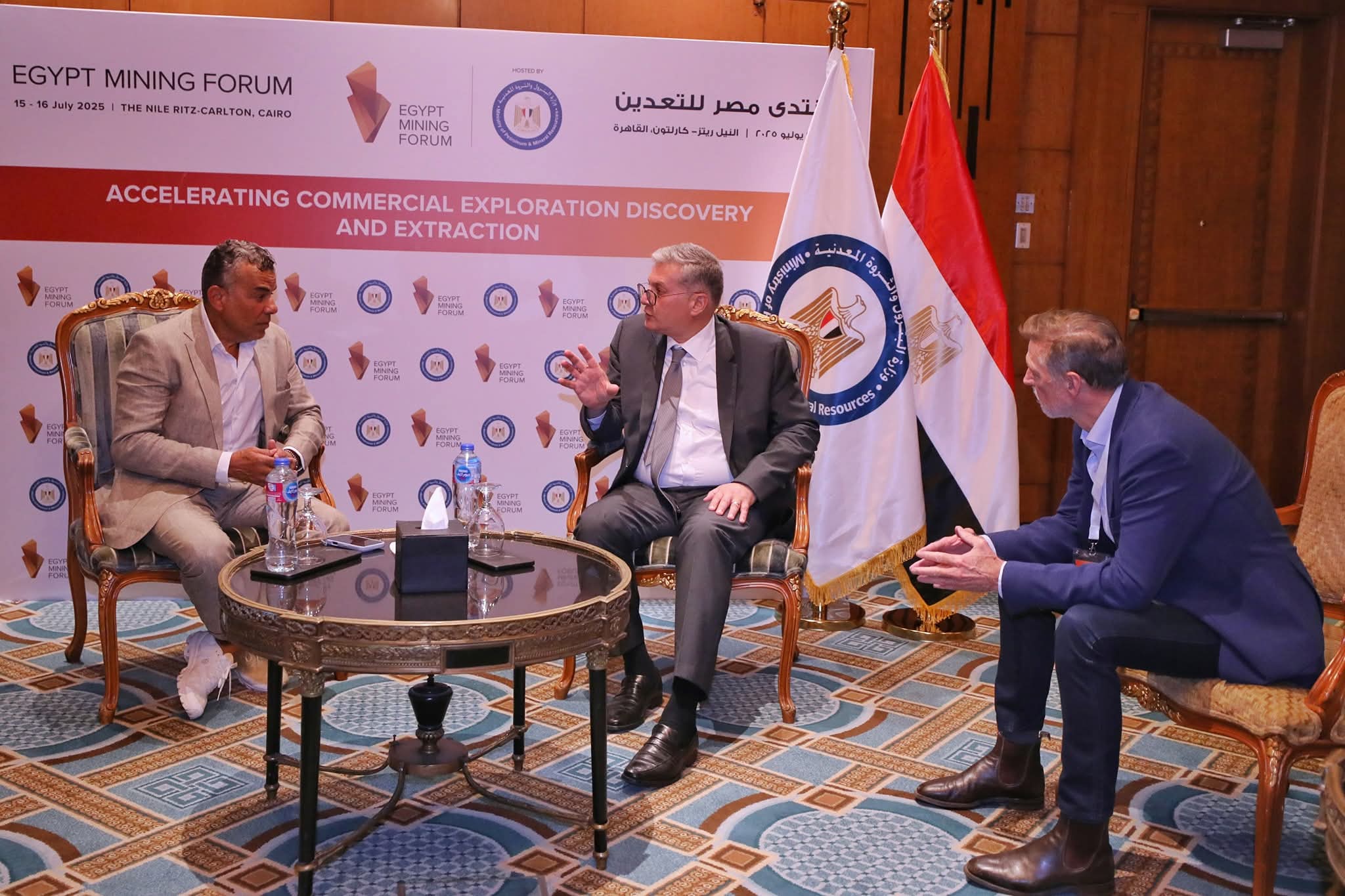 وزير البترول يلتقي رئيس شركة "كابيتال دريلينج"