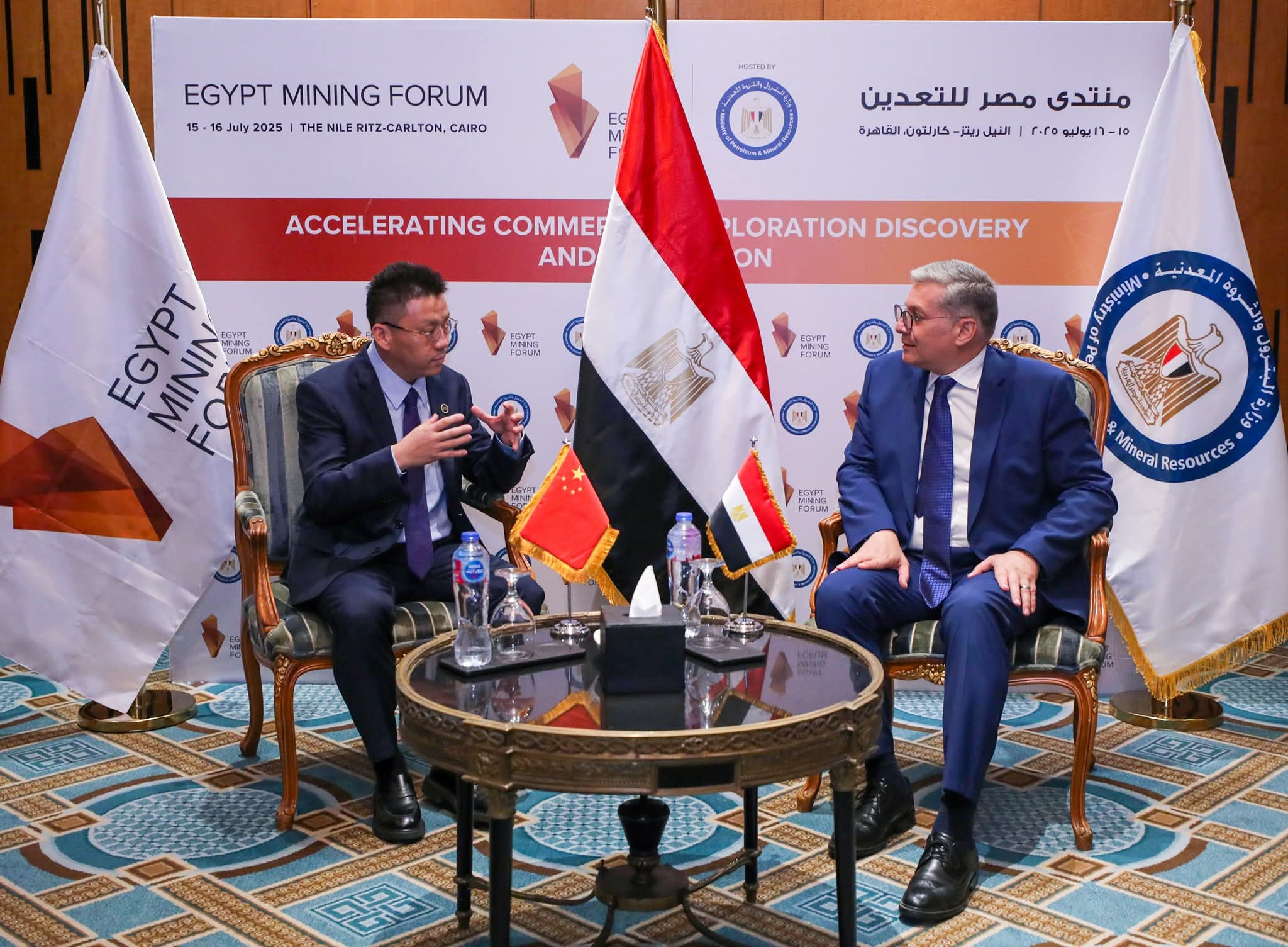 وزير البترول يبحث مع"آسيا بوتاش" الصينية الاستثمار فى قطاع التعدين 