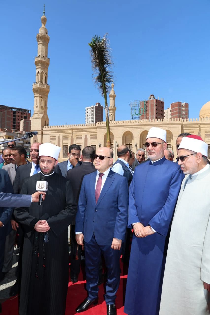افتتاح المرحلة الأولى من تطوير ساحة وميدان الدسوقى