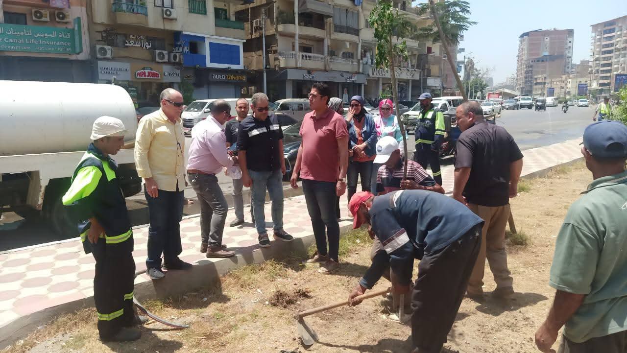 نائب محافظ الدقهلية في جولة تفقدية بالمنصورة وجمصة