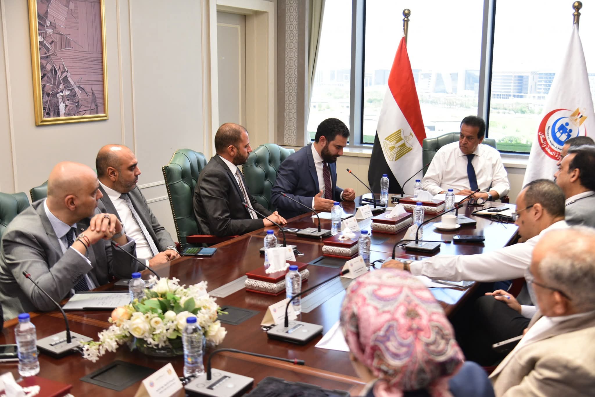 وزير الصحة : تعزيز الخدمات الطبية بمستشفى جوستاف روسي