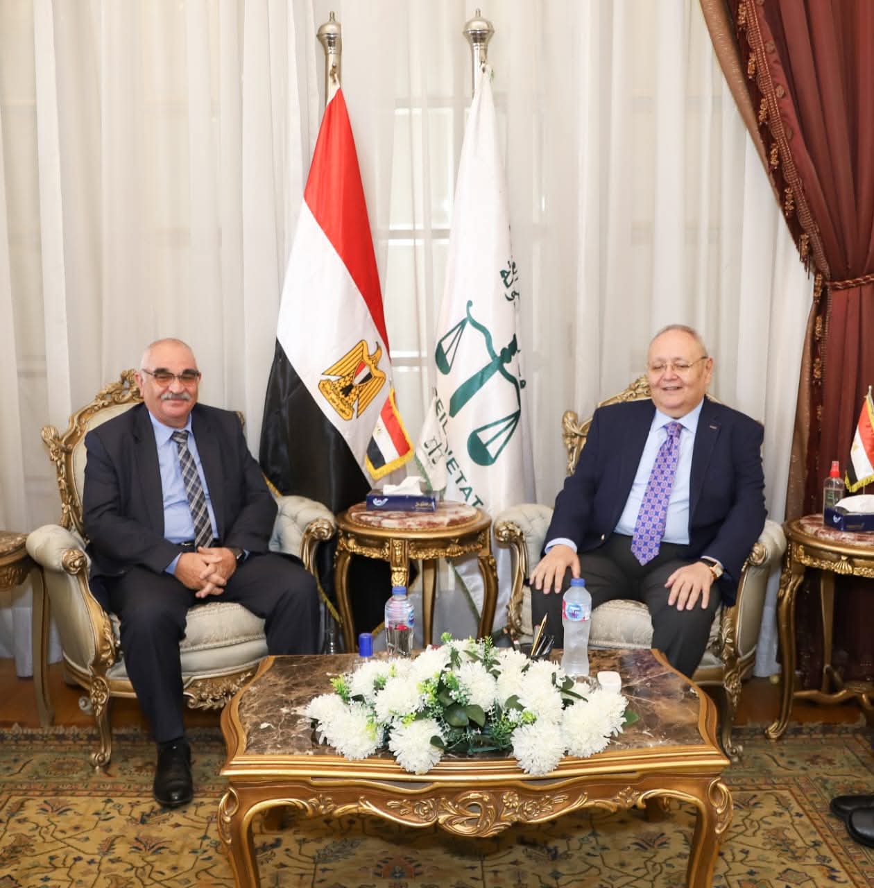 «قضايا الدولة» .. تهنيء رئيس مجلس الدولة