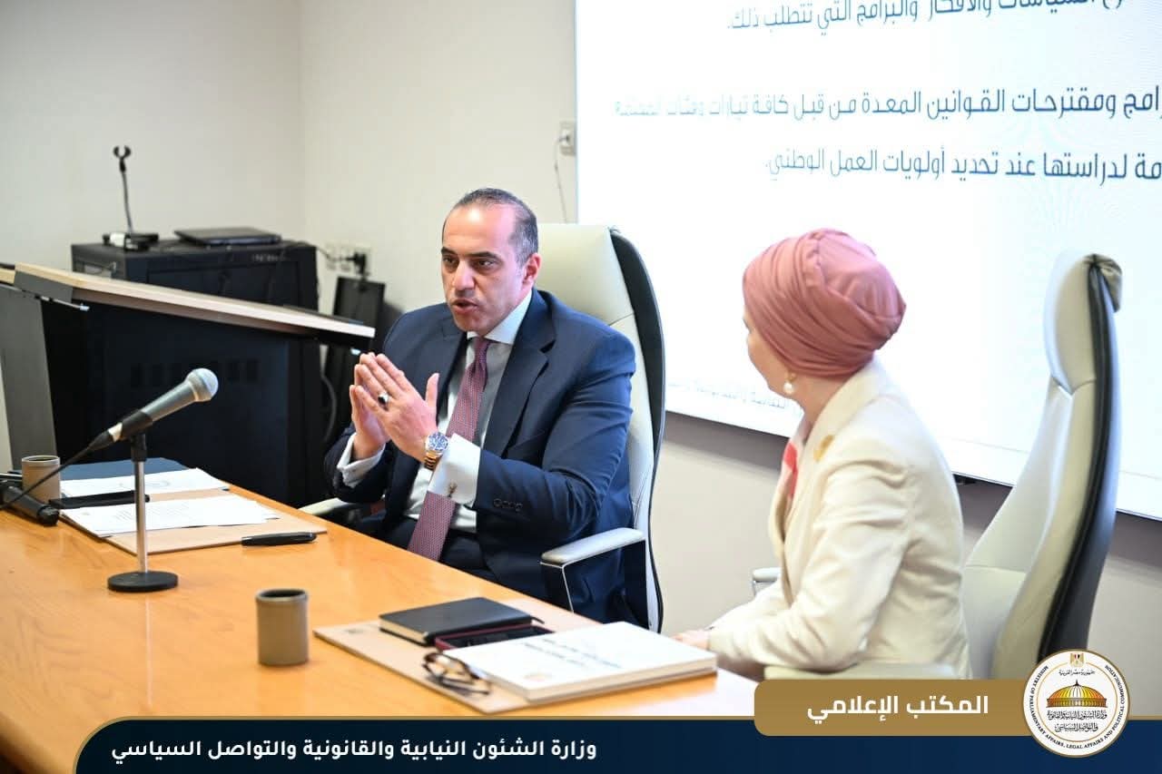 وزير الشؤون النيابية يلتقى السفراء المنقولين حديثًا لرئاسة البعثات الدبلوماسية