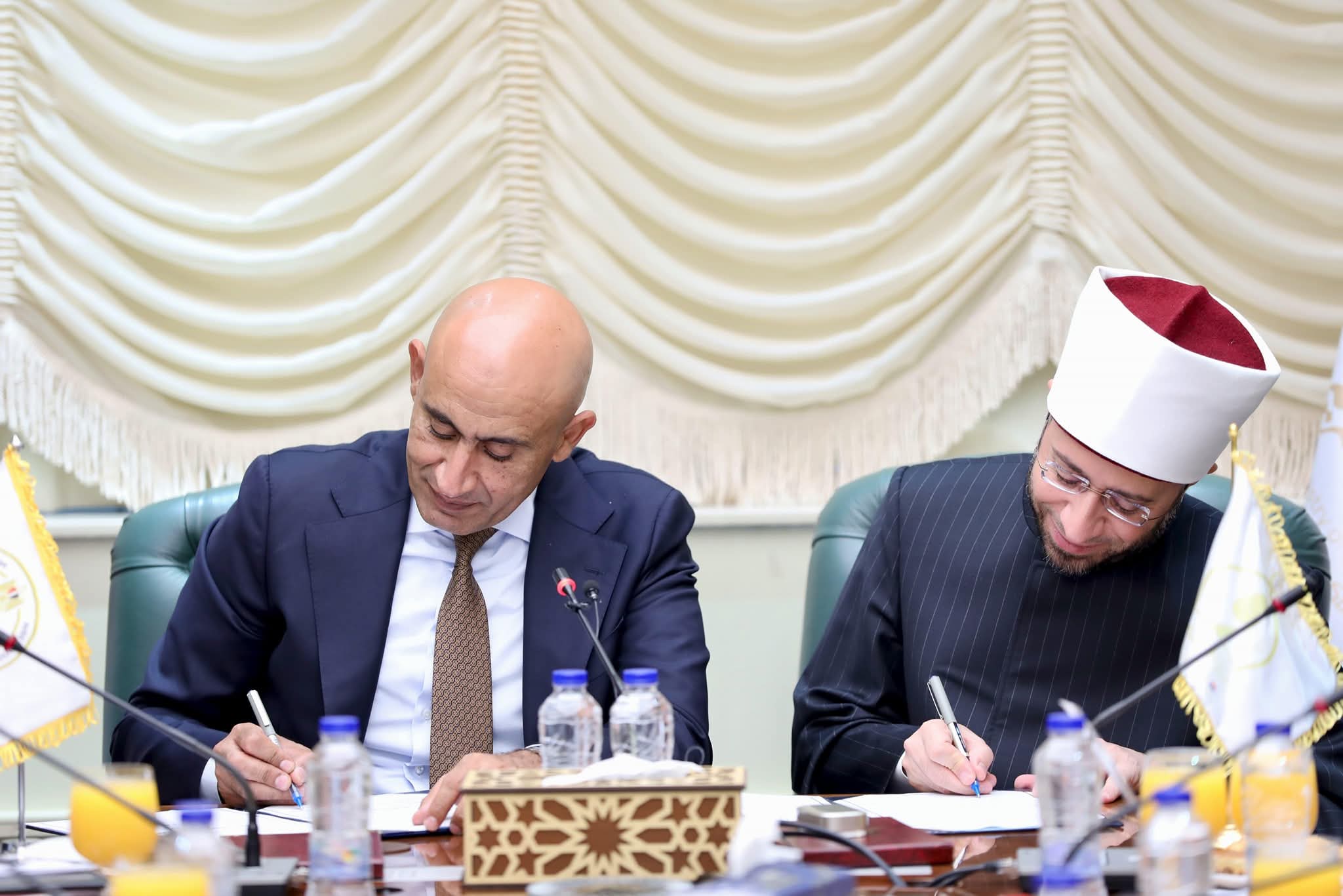 تنفيذاً للتوجيهات الرئاسية ..بروتوكول تعاون لإطلاق حضانات تعليمية بالمساجد 