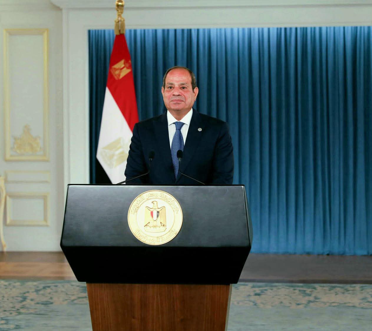 الرئيس:مصـرحققت  إنجازات عديدة فى زمن انهارت فيه دول وتفككت كيانات